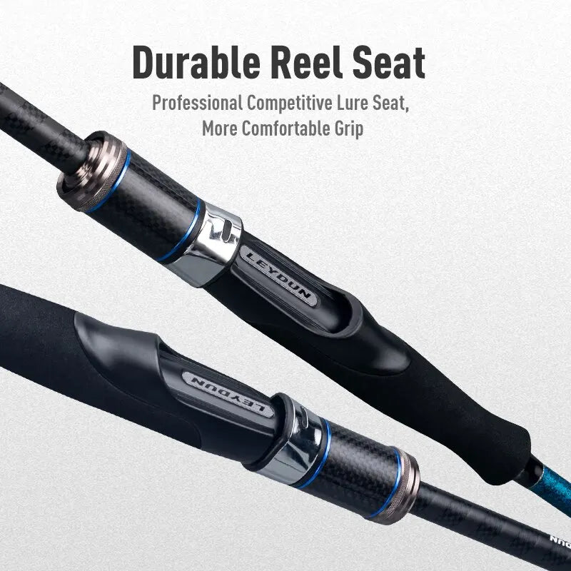 Blue Inshore Bass Fishing Rod