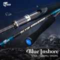 Blue Inshore Bass Fishing Rod